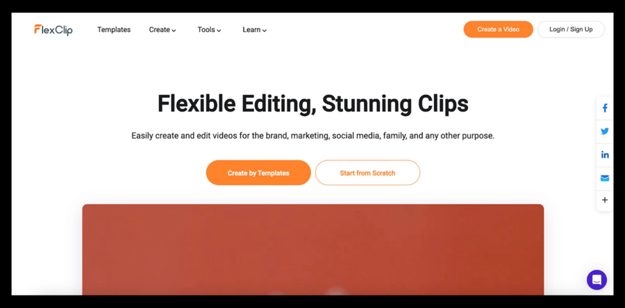 FlexClip Video Editor